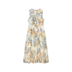 Women Printed Midi Dress Casual A Line Summer Dress Wholesale - Product Image 4