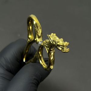 Luxury Dragon Design Hair Cutting Scissors – Handcrafted Barber <b>Shears</b> with Engraved Blade and Ergonomic <b>Handle</b> - Product Image 3