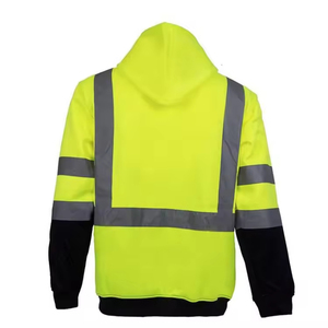 Chaqueta de Seguridad de Invierno de Poliéster OEM a Precio Económico, Impermeable, Reflectante y de Alta Visibilidad con Logotipo Personalizable - Product Image 2