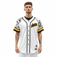 Maillot de baseball à boutons pour jeunes, personnalisé, 100 % polyester, pour entraînement de baseball et softball
