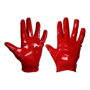Gants de football américain en silicone respirant de haute qualité et très vendus, avec une surface entièrement en silicone, pour l'entraînement des joueurs professionnels - Product Image 5