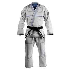 Combinaisons d'entraînement respirantes extensibles noires de haute qualité pour enfants et adultes, équipement d'arts martiaux, kimono de jiu-jitsu - Product Image 1