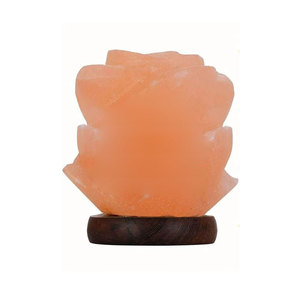 Home Decor Himalayan Salt Lamp Wooden Base Style Himalayan Salt Lamp For Living <b>Room</b> Himalayan Salt Lamp - Product Image 1