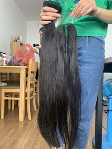 Cheveux humains bruts droits doublement étirés vietnamiens et cambodgiens de l'usine de vente en gros - Product Image 5