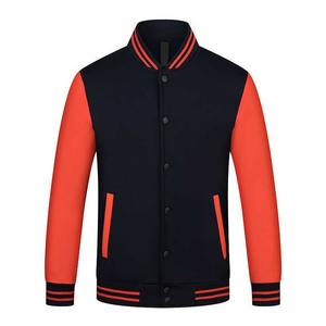 Veste de baseball universitaire personnalisée de qualité supérieure pour adultes et jeunes, col montant, motif hivernal, design à lettres - Product Image 6