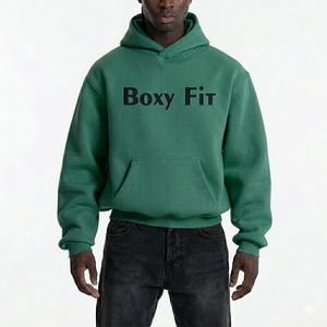 Sudadera con Capucha para Hombre, Cómoda, de Invierno, Suave y Cálida, 100% Algodón, con Cierre, Forrada, para Gimnasio, Entrenamiento, Aire Libre y Uso Diario - Product Image 2