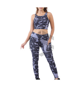 2026 New Arrival Custom Made Women <b>Yoga</b> <b>Sets</b> New Hot Sexy Bra & Pant Sports Bra and Legging <b>Yoga</b> <b>Set</b> Short - Product Image 1