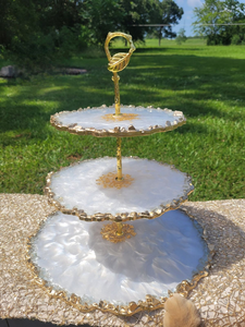 Servidor y Plato para Pastel de Madera Hechos a Mano, Ecológicos, para Bodas y Fiestas de Cumpleaños - Product Image 6