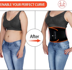 Cinturón Reductor de Cintura Plateado para Hombres y Mujeres, Cinturón de Sauna para Sudar con Soporte Lumbar para Correr, Yoga, Gimnasio, Ejercicio, Personalizado - Product Image 6