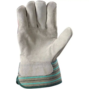 Guantes de Trabajo de Cuero Vacuno de Primera Calidad, Resistentes, Suaves y Cómodos, con Reflectores de Seguridad para Uso General - Product Image 6