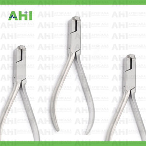 คีมดัดลวดจัดฟัน AHI Dental Narrow Z Bend Plier ขนาด 4.5 มม. กว้าง 7 มม. คีมดัดลวดจัดฟันแบบแมนนวล ออกแบบตามหลักสรีรศาสตร์ สำหรับผู้จัดจำหน่าย - Product Image 4