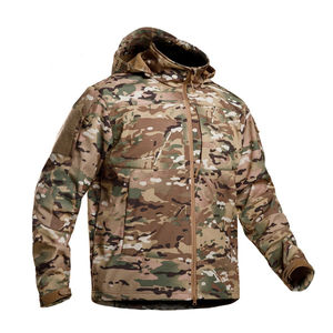 Chaqueta Táctica de Punto Premium – Logotipo Personalizado, Tejido Impermeable y Transpirable, Diseño de Camuflaje Ecológico para Exteriores - Product Image 3