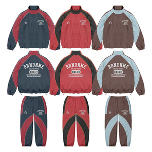Premium Men Athletic Tracksuit Set Casual Sportswear Running <b>Jogging</b> <b>Suit</b> Polyester Activewear - Product Image 4
