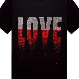 Camiseta de Algodón con Pedrería Lavada, Estilo Urbano Holgado, Manga Corta, para Uso Diario, Venta al por Mayor, OEM - Product Image 5