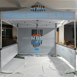 Entrega rápida de calidad superior 10x10FT Publicidad Pop up Carpa <span class=keywords><strong>Campaña</strong></span> Aluminio Exhibición plegable al aire libre Logotipo personalizado Carpa con dosel - Product Image 4