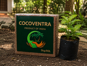Coco <b>Peat</b> 5Kg Blocks For Landscape Nursery Supply And Tree Nursery Development UAE - Product Image 5