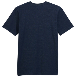 เสื้อยืดผู้ชายไซส์ใหญ่ สีครามฟอก ผ้าฝ้ายพรีเมียม คอกลม แขนสั้น สไตล์ลำลอง ทรงโอเวอร์ไซส์ ทนทาน ใส่ได้ทุกวัน - Product Image 2