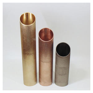 Vase décoratif floral Art Déco en aluminium fini à la main, pièce maîtresse pour tables à manger et tables basses, Diwali - Product Image 4