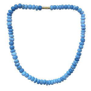 Perles Rondelles Lisses en Opale Bleue Naturelle de Jaipur 6mm 8mm 10mm 12mm pour Colliers Perlés Tendance – Directement du Grossiste - Product Image 2