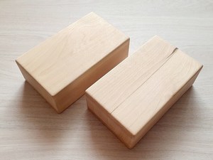 Bloques Rectangulares de Madera de Nogal Pulido (Par) para Asanas de Yoga y Decoración del Hogar, Artesanía MS de Uttar Pradesh - Product Image 4