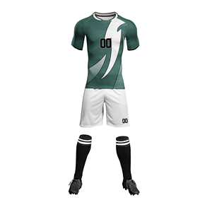 Uniforme de Fútbol Personalizado de Secado Rápido, Conjunto Deportivo para Adultos, Impresión por Transferencia de Calor, Logotipo y Nombre Personalizados, Pantalones Cortos Anti-UV - Product Image 1