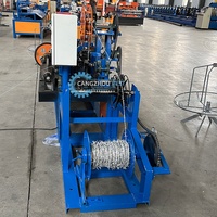 Fil barbelé torsadé à double fil de haute qualité faisant la machine pour la Bolivie