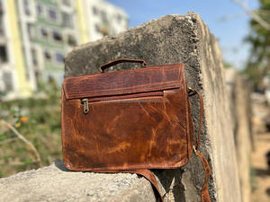 Real Handmade Full Grain Genuine Crunch <b>Leather</b> Handbag Stylish Women Real Vintage <b>Leather</b> Office Use <b>Cross</b> <b>Body</b> Shoulder <b>Bag</b> - Product Image 5