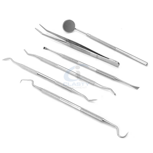 Ensemble d'instruments chirurgicaux dentaires de base, autres équipements dentaires à vendre, kit d'instruments chirurgicaux dentaires en acier inoxydable, argenté - Product Image 4