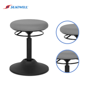 Tabouret de bureau ergonomique BIFMA en métal - Product Image 1