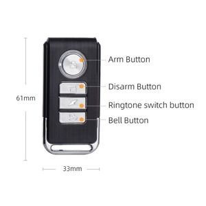New 113dB Wireless <b>Remote</b> <b>Control</b> <b>Vibration</b> Sensor Anti Theft Alarm IP67 Security System for Bicycle E-Bike Motorcycle Scooter - Product Image 4