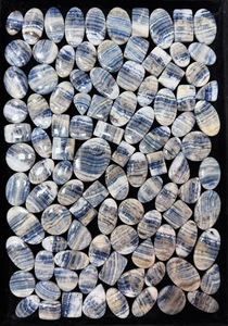 Cabujón de Rodocrosita Azul Grado AAA, Gema Natural Suelta, Tamaño Personalizado, Piedra Pulida para Joyería, Suministro al por Mayor - Product Image 2