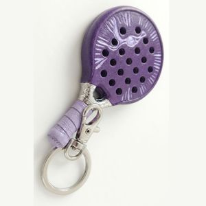 Llavero de Goma Duradero con Forma de Raqueta de Pádel, Servicio OEM, Tamaño Personalizado, Logotipo Personalizado en Relieve 3D, Embalaje Personalizado, Regalo Deportivo - Product Image 6