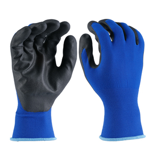 Nitrile Grip <b>Gloves</b> Smooth <b>Moisture</b>-Wicking Cold Resistant Anti-Slip Crafted for Comfortable Hand Protection Excellent - Product Image 2
