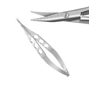 Dentric Implants DI-ESIS2016A Tijeras Microscópicas de Capsulotomía de Acero con Certificación CE, Juego de Instrumentos Quirúrgicos Oftálmicos - Product Image 2