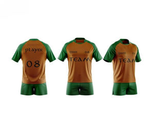 ชุดยูนิฟอร์มรักบี้แบบระบายอากาศ ดีไซน์สั่งทำพิเศษ ปี 2026 ขายส่งเสื้อและกางเกงฟุตบอลลีกแบบซับลิเมชั่น ชุดทีม - Product Image 6