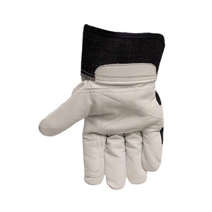 Gants de travail en cuir de chèvre Gun Palm, robustes, doux et confortables, pour la protection personnelle, durables, pour le jardinage - Product Image 4