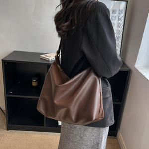 Sacs de soirée bandoulière pour femme en cuir PU original, collection Printemps-Été 2026, sacs seau pour femme - Product Image 5