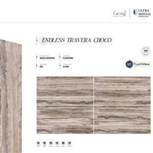 Carreaux de porcelaine sculptés de qualité export, dimensions 800x1600, 1200x1800, 750x1500 mm, dalles de luxe pour maison, hôtel et bureau - Product Image 1