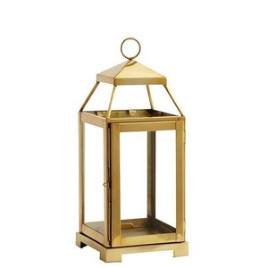Vintage Farmhouse Metal Candle <b>Lantern</b> <b>Set</b> With Glass Panels Decorative <b>Lanterns</b> For Home And Patio Decor Customize Wholesale - Product Image 4