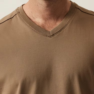 Camiseta de Algodón Estilo Urbano para Hombre, Tejido Premium, Aspecto Limpio, Alta Calidad, Uso Diario Cómodo, Precio al por Mayor, MOQ Bajo - Product Image 3