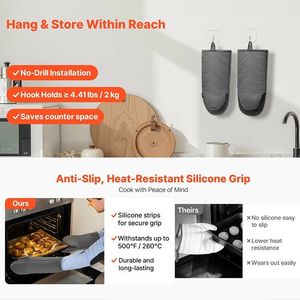 Guanti da Forno Appendibili per Cucina Domestica, Comodi Guantini per Cuocere e Cucinare - Product Image 4