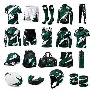 Vêtements de sport confortables offrant des ensembles de rugby en tissu doux, coupe athlétique, ensembles de rugby personnalisés en vente en ligne - Product Image 1