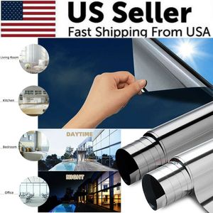 Pellicola per finestre a specchio a senso unico in pellicola trasparente trasparente trasparente per Privacy e sicurezza e Comfort - Product Image 2