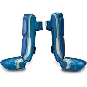 Espinilleras de Cuero con Logotipo Personalizado para Muay Thai, Espuma de Alta Densidad con Absorción de Impactos, Protectores de Espinilla y Empeine para MMA y Kickboxing - Product Image 5