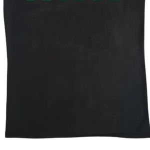 Black Classic Satin Letter Ringer T Shirt Women's Casual Short Sleeve Graphic <b>Top</b> Fashion Apparel Everyday Wear Stylish Clothing - Product Image 3