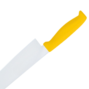 Couteau de chef en acier inoxydable de qualité supérieure avec manche antidérapant et lame tranchante pour une coupe efficace, idéal pour la cuisine domestique et commerciale - Product Image 4