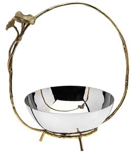 Vaisselle en acier inoxydable personnalisée, bols décoratifs écologiques et durables, bols de service en gros, vaisselle pour les fêtes - Product Image 1