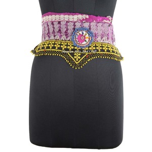 <b>Old</b> Banjara Real Vintage Handmade Beaded Belts Kuchi Tribal Waist Belt for Belly Dance Afghani Traditional Style BB062 - Product Image 1