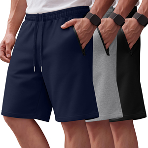 Shorts décontractés pour hommes en tissu respirant, confortables pour le quotidien, vêtements de sport, mélange coton et polaire, shorts d'extérieur pour hommes en promotion - Product Image 2
