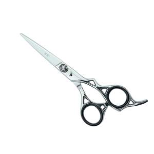 Ciseaux de barbier professionnels de 6,5 pouces et ciseaux de coiffure en acier inoxydable à bord tranchant pour salon et usage domestique - Product Image 1